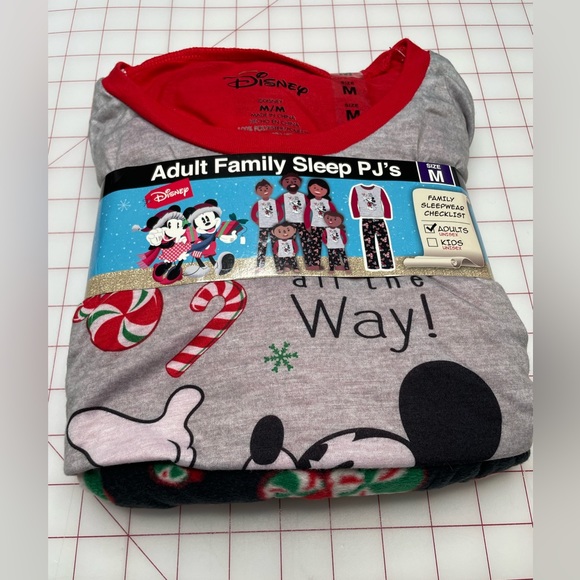 Mickey Mouse Adult Pajama Set - Picture 2 of 4